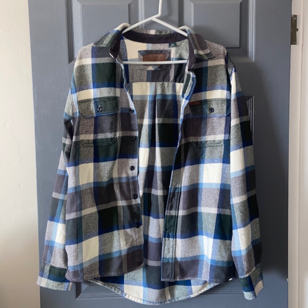 Men’s Orvis button down long sleeve shirt